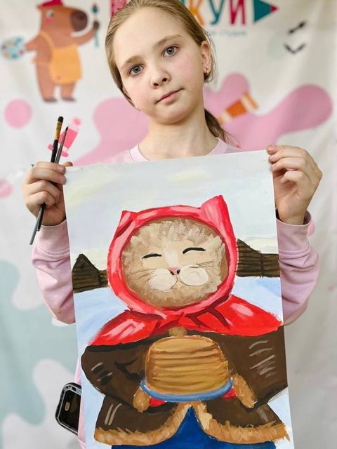 Работы учеников — школьники: живопись