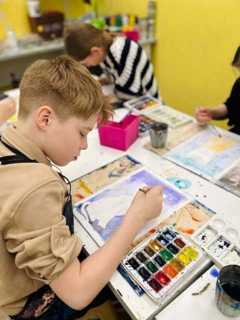 Работы учеников — скетчинг